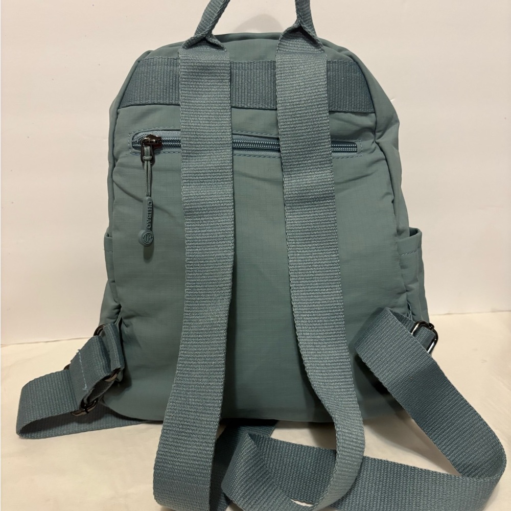 Teal Backpack With Multiple Compartments - image 5